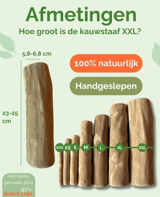 Chewing stick Coffee wood XXL - Per piece