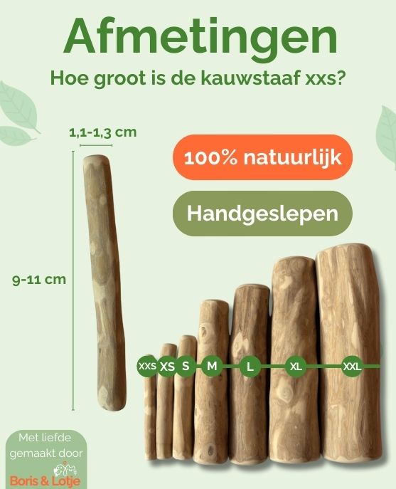 Chewing stick Coffee Wood XXS - Per piece