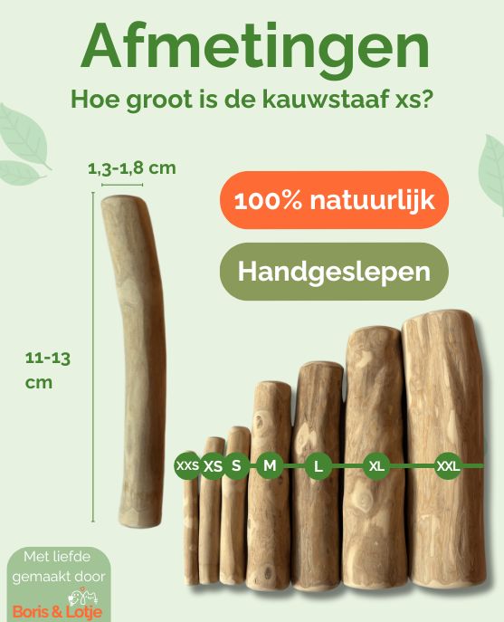Chewing stick Coffee wood XS - Per piece