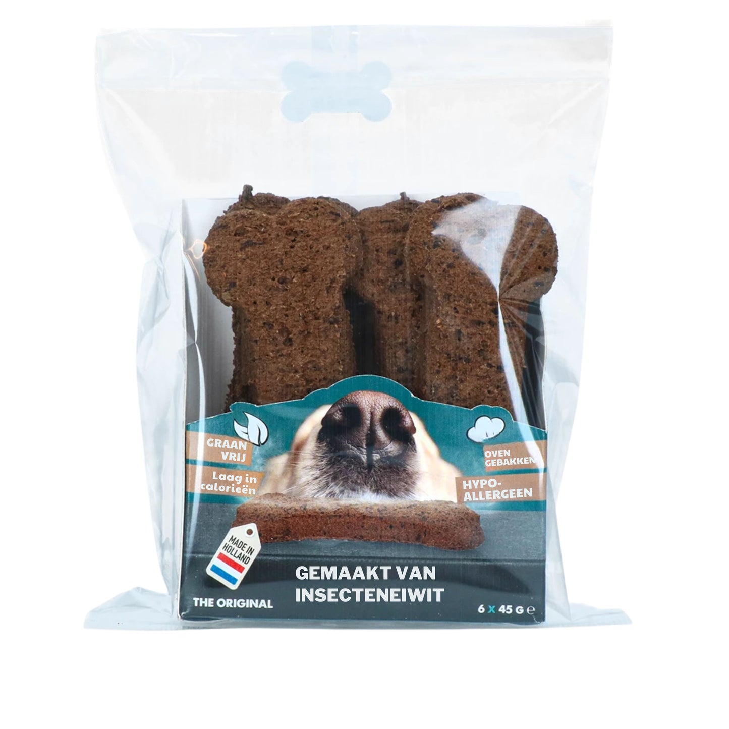 Ovengebakken Hondensnack Graanvrij L - Per 6 stuks