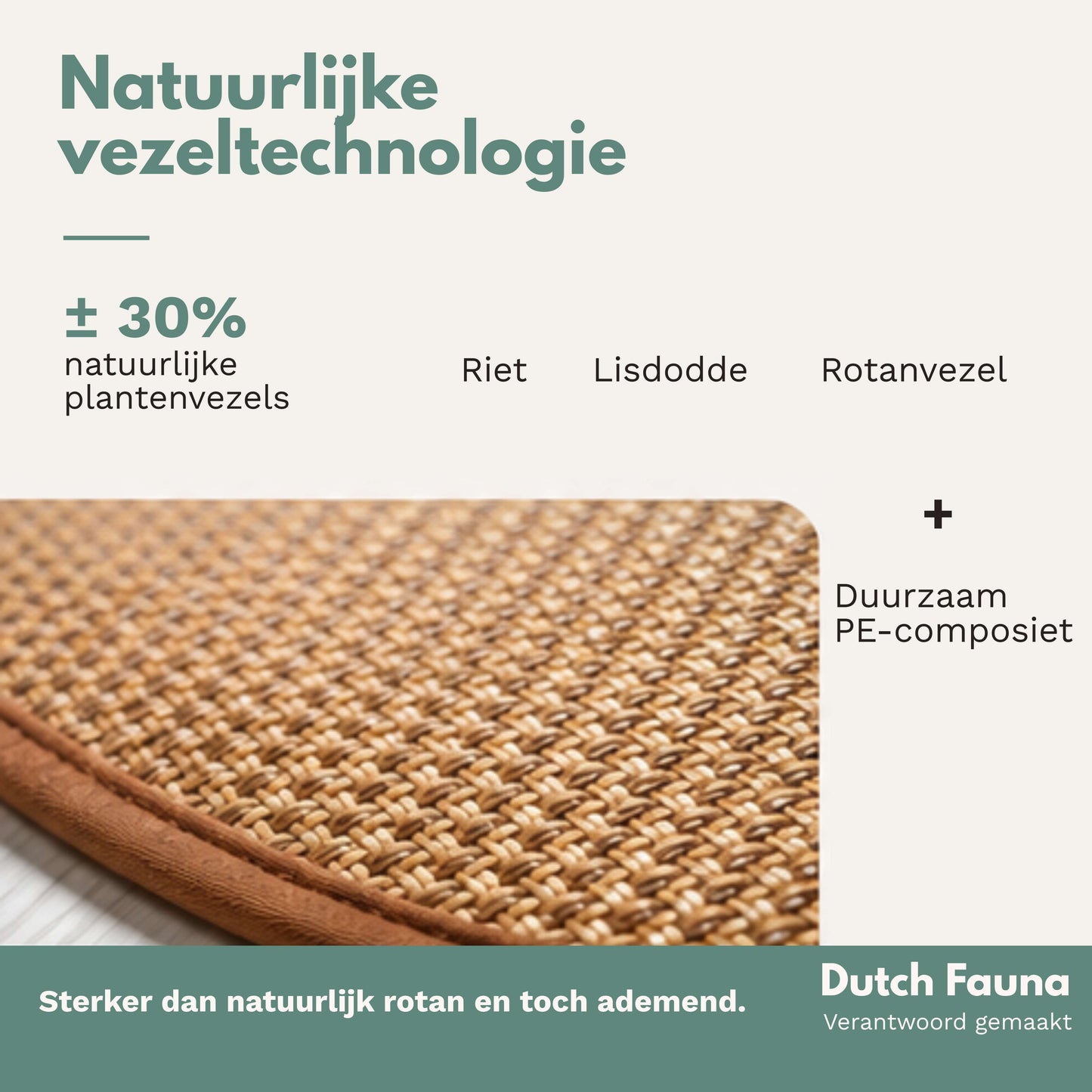 Dutch Fauna Luna Verkoelende Hondenmat & Kattenmat  - Van 30% Plantenvezels