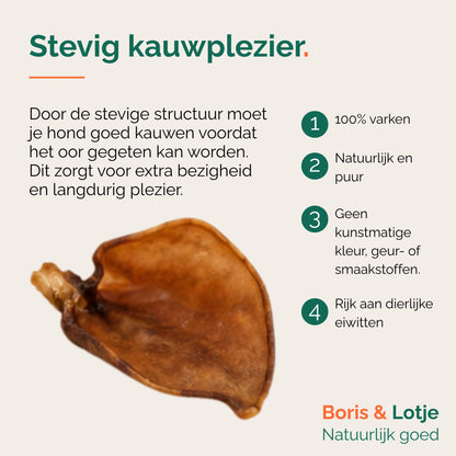 Varkensoren hond 500 gram