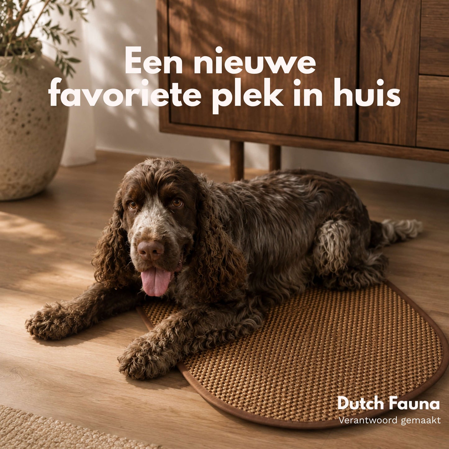 Dutch Fauna Luna Verkoelende Hondenmat & Kattenmat  - Van 30% Plantenvezels