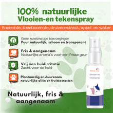 Natuurlijke vlooien- & tekenspray voor hond en kat