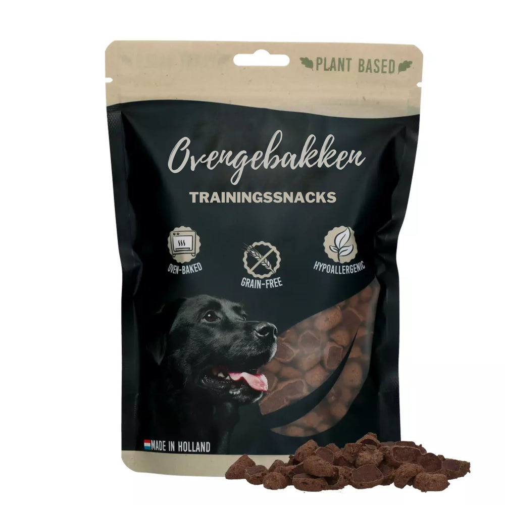 Trainingssnacks ovengebakken 100% Plantaardig - 400 gram