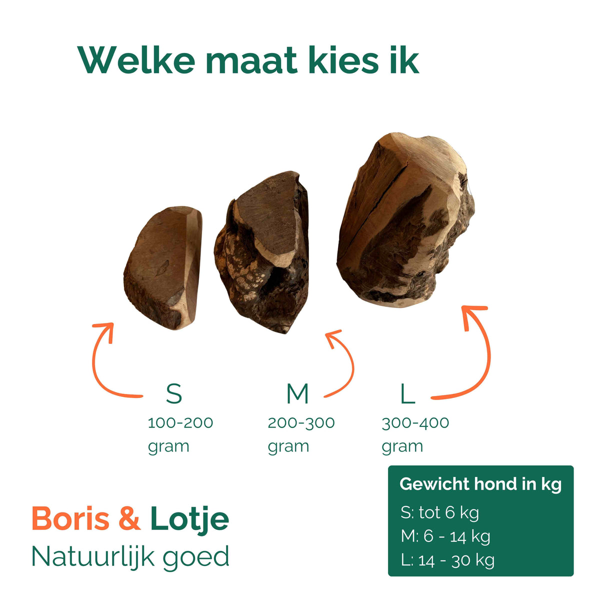 Heidewortel S (100-200 gram)
