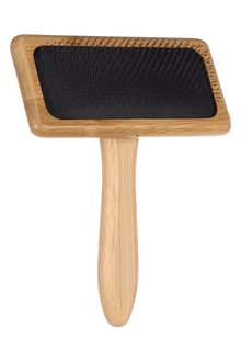 Hondenborstel Bamboe 15,4 x 10,4 cm - Per stuk