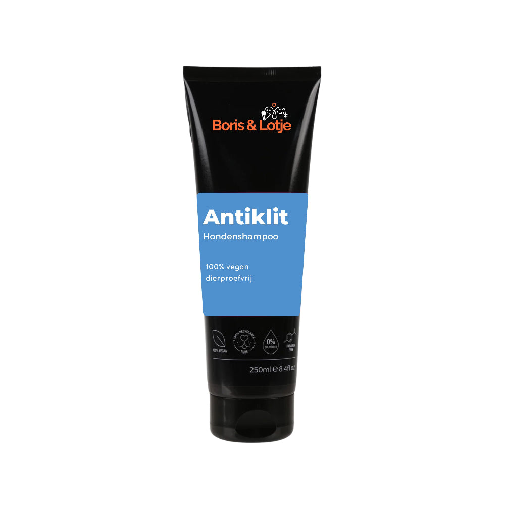 Hondenshampoo Antiklit 100% vegan en dierproefvrij - 250 ml