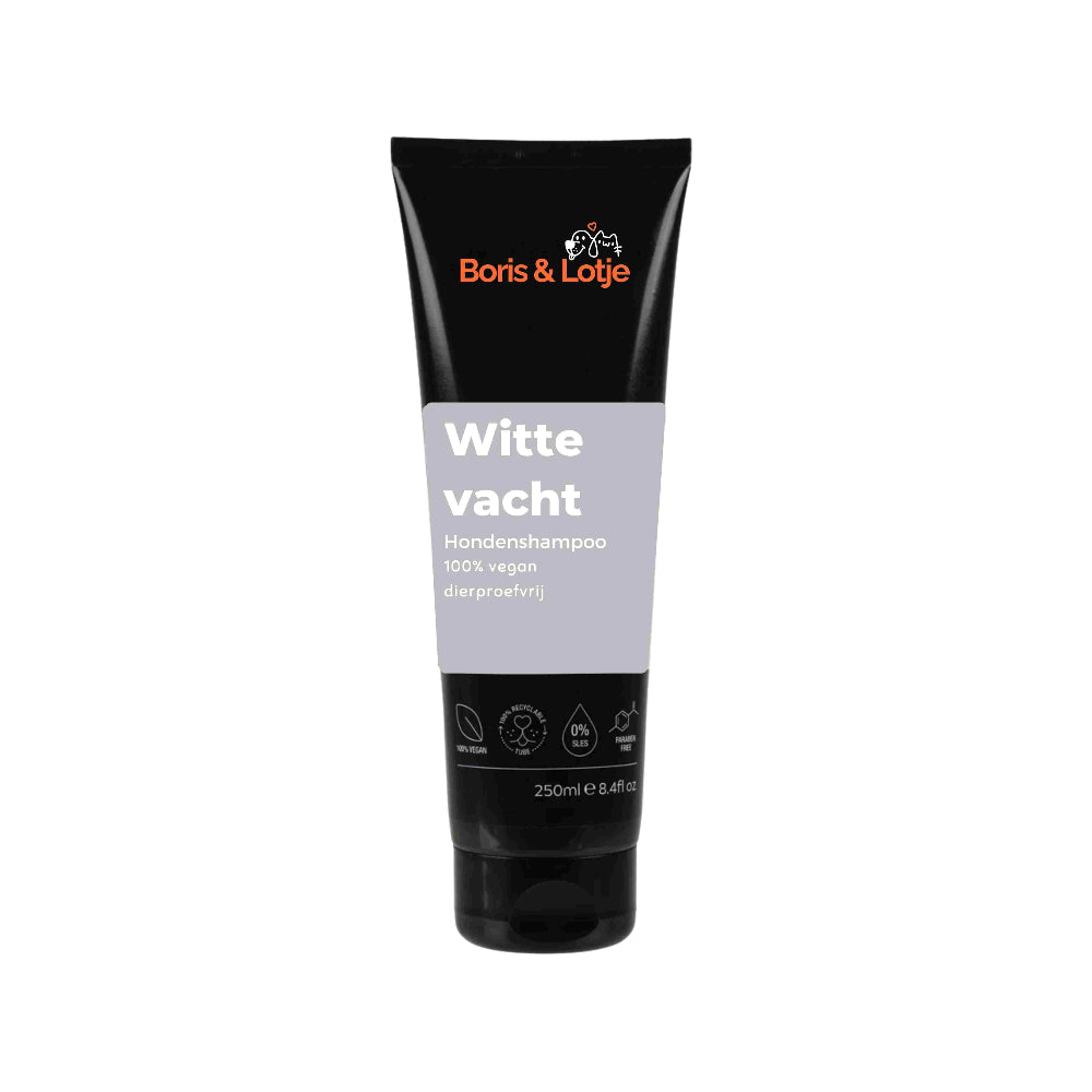 Hondenshampoo voor witte & lichte vacht - 250 ml