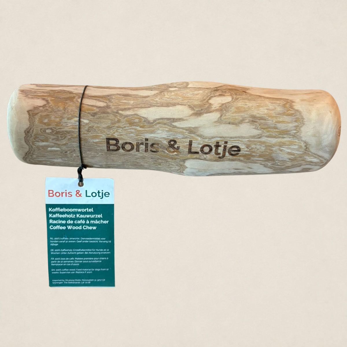 Koffieboomwortel Kauwstaaf Hond XXL (23-25 cm)