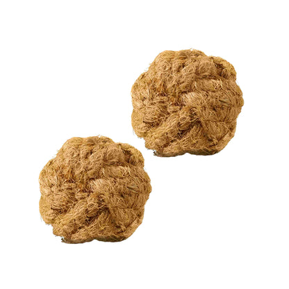 Kokosvezel kauwbal hondenbal L - Per stuk