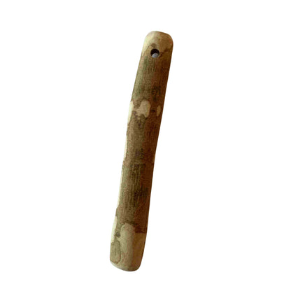 Olijfhout kauwstaaf hond 100% natuurlijk maat XS, 10-12 cm - per stuk