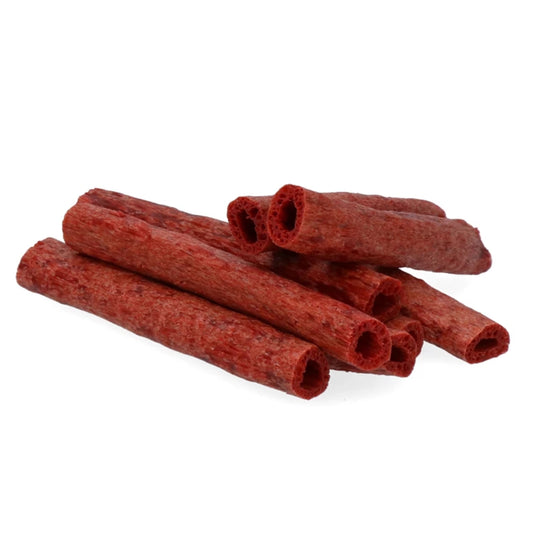 Vegan hondensnack Rode Biet sticks 12 cm - Per 80 g